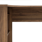Function Walnut Plus Corner Desk with 2 Drawers
