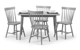 Torino Dining Set in Lunar Grey