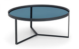 Loft Smoked Glass Coffee Table