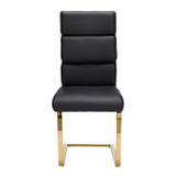 Pair of Black Antibes Dining Chairs 