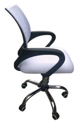 Tate White Mesh Back Office Chair