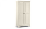 Cameo Stone White 2 Door Wardrobe