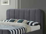 Amber Grey Fabric Bed Frame

