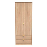 Linear Bardolino 2 Door 2 Drawer Wardrobe