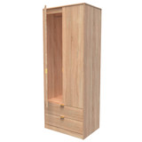 Linear Bardolino 2 Door 2 Drawer Wardrobe