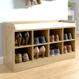 Kempton Oak Shoe Cabinet