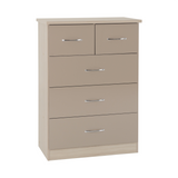 Nevada Oyster and Oak 3+2 Drawer Chest