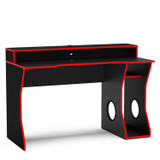 Enzo Black and Red Gaming Computer Desk 