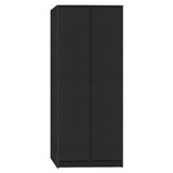 Malvern Black 2 Door Wardrobe