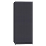 Malvern Grey 2 Door Wardrobe