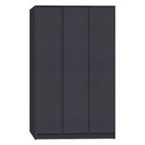 Malvern Grey 3 Door Wardrobe