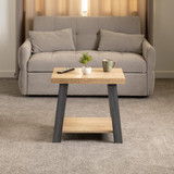 Eddie Grey and Sonoma Effect Side Table