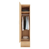 Nevada Sonoma Oak 1 Door 1 Drawer Wardrobe