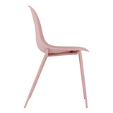 Pair of Pink Lindon Dining Chairs