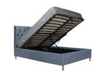 Loxley Grey Fabric Ottoman Bed