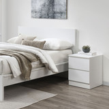 Oslo White 3 Drawer Chest