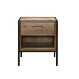 Urban Rustic 1 Drawer Bedside Table