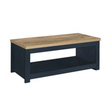 Highgate Navy and Oak Coffee Table