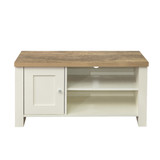 Highgate Cream and Oak Small TV Unit