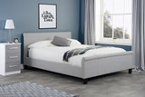 Stratus Grey Fabric Bed Frame