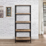 Urban Rustic 5 Tier Bookcase