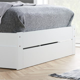 Alfie White Storage Bed (4' Small Double)