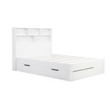 Alfie White Storage Bed (4'6" Double) 