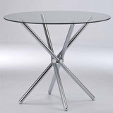 Casa Round Glass Dining Table
