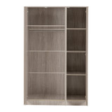 Malvern Urban Snow 3 Door Triple Wardrobe