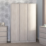 Malvern Urban Snow 3 Door Wardrobe