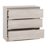 Malvern Urban Snow 3 Drawer Chest 