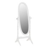 Contessa White Cheval Mirror