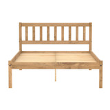 Lisbon Light Oak Bed Frame (4' Small Double) 