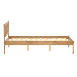 Lisbon Light Oak Bed Frame (4'6" Double) 