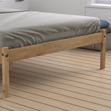 Lisbon Light Oak Bed Frame (4'6" Double) 