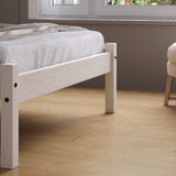 Rio White Pine Bed Frame (4'6" Double) 