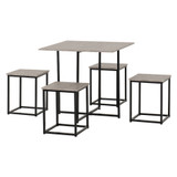 Kent Stone Space Saving Stowaway Dining Set