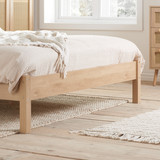 Croxley Oak and Rattan Bed Frame (5' King)