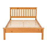 Monaco Antique Pine Low Foot End Bed Frame (5' King)