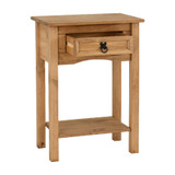 Corona Pine 1 Drawer Console Table