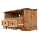 Corona Pine 2 Drawer TV Unit