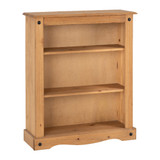 Corona Pine Low Bookcase