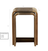 Aspen Solid Wood Nest of Tables