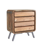 Aspen Reclaimed Solid Wood 4 Drawer Chest