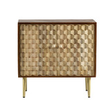 Edison 2 Door Sideboard with Gold Legs