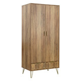 Orleans 2 Door 1 Drawer Wardrobe