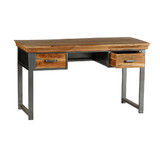 Metropolis Industrial 2 Drawer Desk