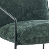 Tivoli Retro Green Fabric Occasional Chair