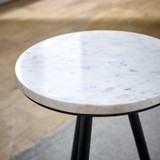 Opal Natural Marble Side Table