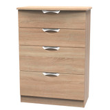 Camden Bardolino 4 Drawer Deep Chest 